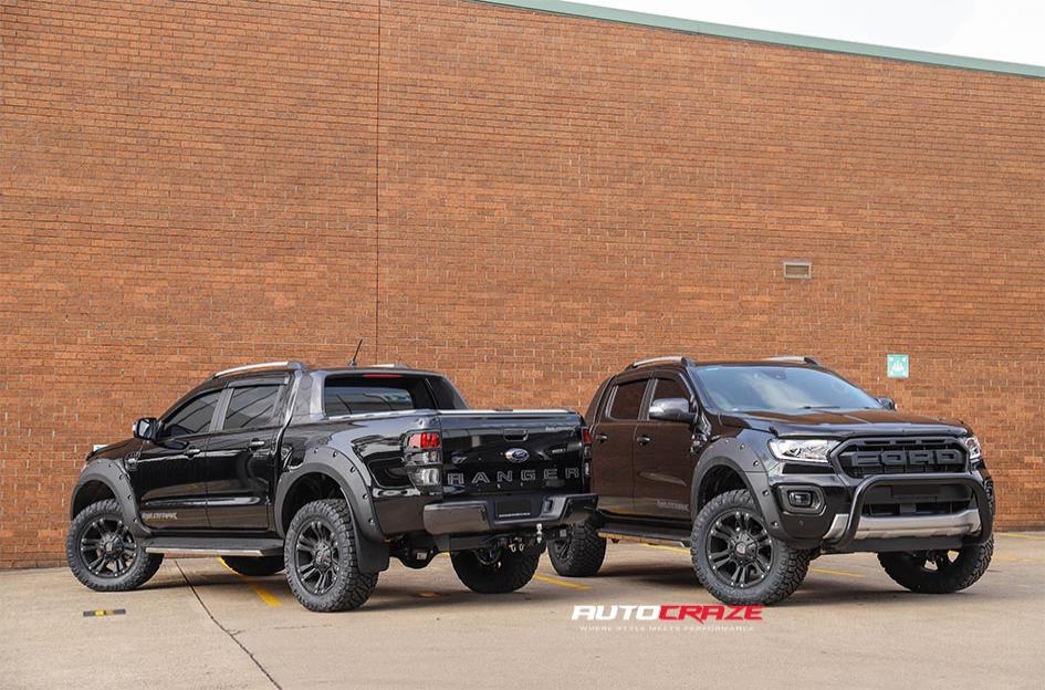 FORD RANGER MONSTER XD MATTE BLACK